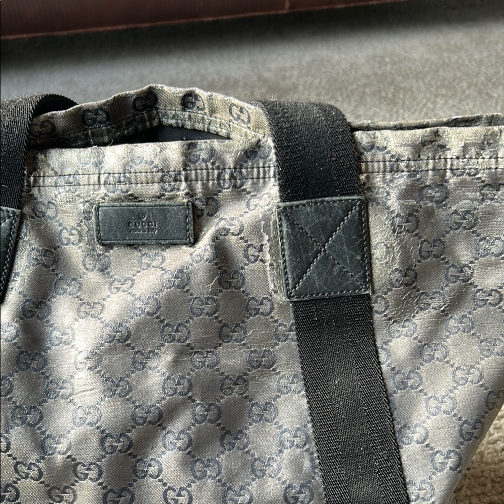 Gucci Crystal Monogram Medium Web Tote bag - Picture 2 of 15